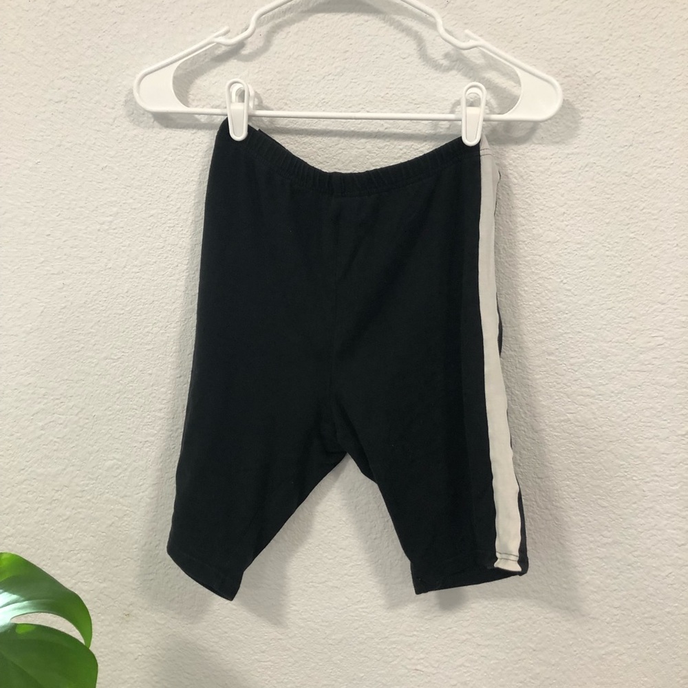 Women’s black biker shorts